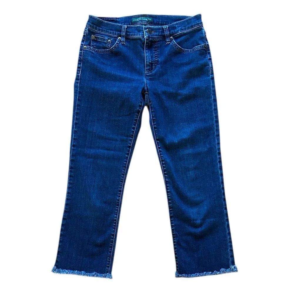 Ralph Lauren Classic Straight Cropped Jeans